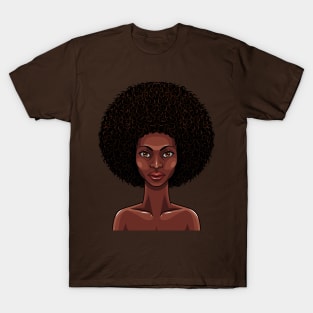 beauty african women T-Shirt
